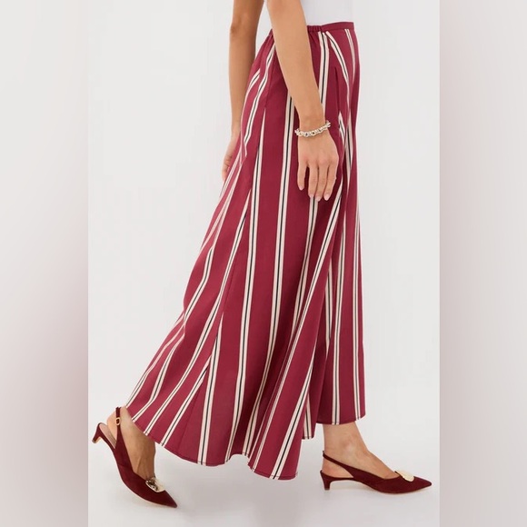 STAUD Mane Stripe Axel Skirt size Medium NWT $325 - Picture 2 of 10